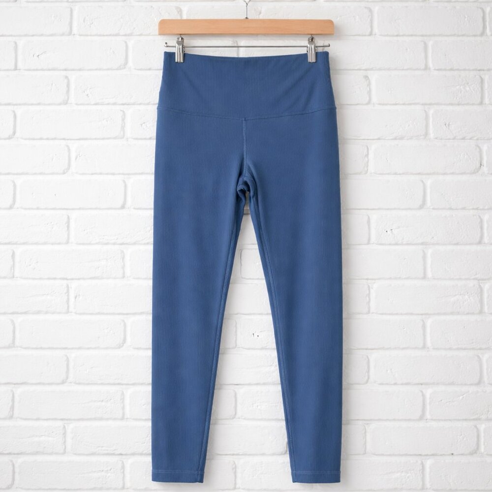 Lululemon Ribbed High Rise Leggings Size Medium